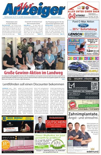 Ihr Anzeiger Bad Bramstedt 27 2019