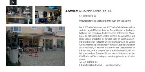 KUNSTradln 2019 Programm