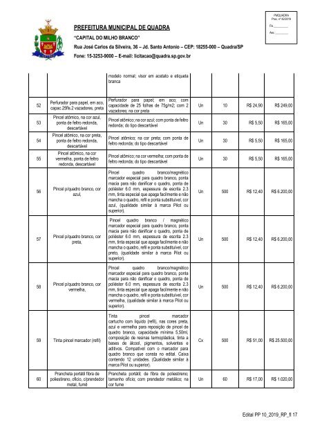 Edital PP 10_2019_Material de Expediente Registro