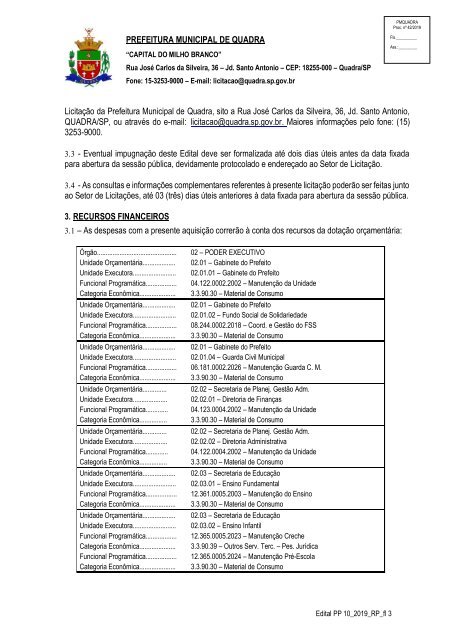 Edital PP 10_2019_Material de Expediente Registro