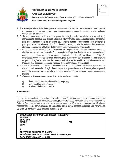 Edital PP 10_2019_Material de Expediente Registro