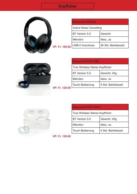 Streaming Katalog CarCom electronics