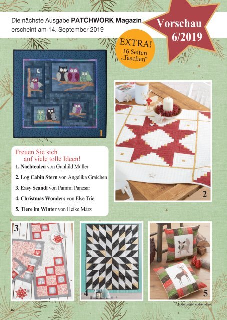 Patchwork Magazin 05/2019