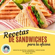 Recetas de colaciones