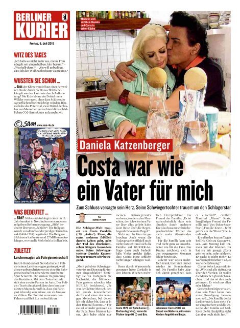 Berliner Kurier 05.07.2019