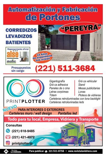 Revista La Vidriera JULIO 2019