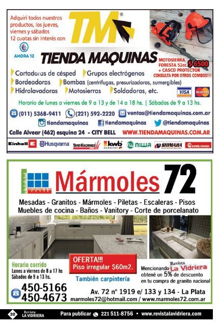 Revista La Vidriera JULIO 2019