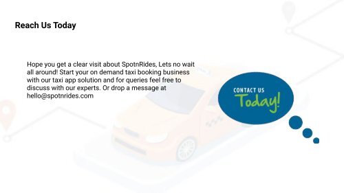 How SpotnRides Taxi App Solution Aids Startups in the Intensely Competitive Taxi Market?