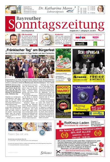 2019-07-07 Bayreuther Sonntagszeitung