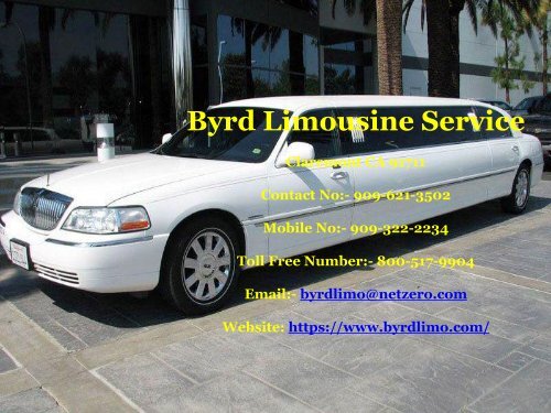 Limousine Service in Claremont-converted