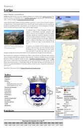História de Loriga Wikipedia - Extratos da obra do  historiador  António Conde  “História concisa da vila de Loriga – Das origens á extinção do município”, no artigo sobre Loriga que ele criou na Wikipedia