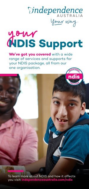 NDIS Support with Independence Australia