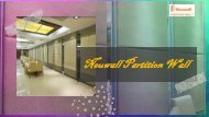 Glass Partition Walls- Neuwall Partition Wall 
