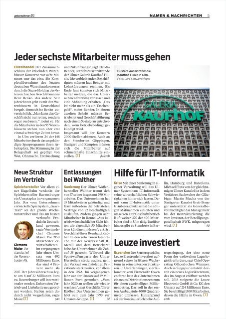 2019/28 - unternehmen - Ausgabe 68