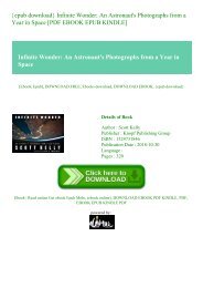 {epub download} Infinite Wonder An Astronaut's Photographs from a Year in Space [PDF EBOOK EPUB KINDLE]