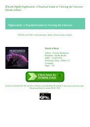[EbooK Epub] Nightwatch A Practical Guide to Viewing the Universe (ebook online)