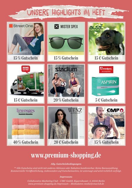 Premium Shopping Booklet Q3