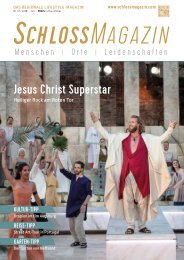 SchlossMagazin Juli 2019 Bayerisch-Schwaben und Fünfseenland