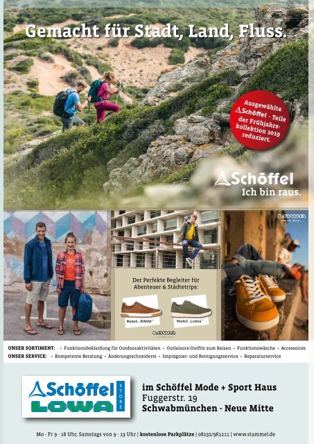 SchlossMagazin Juli 2019 Bayerisch-Schwaben und Fünfseenland