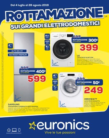 VOLANTINO ROTTAMAZIONE fino al 28 agosto 2019 - Euronics Point