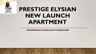 New Upcoming Residential Apartment in Bannerghatta Road