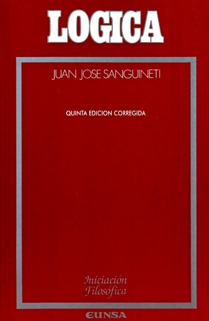 Logica - Juan Jose Sanguineti