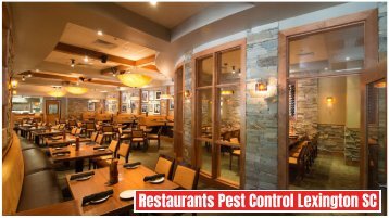 Restaurants Pest Control Lexington SC