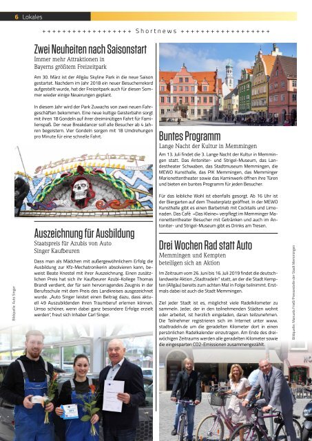  TRENDYone | Das Magazin - Allgäu - Juli 2019