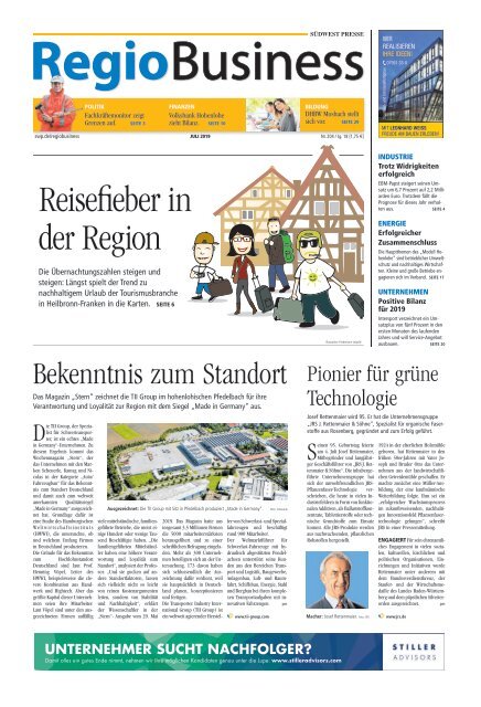 RegioBusiness 07.2019