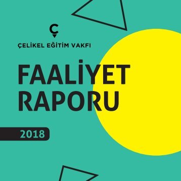 ÇEV Faaliyet Raporu 2018