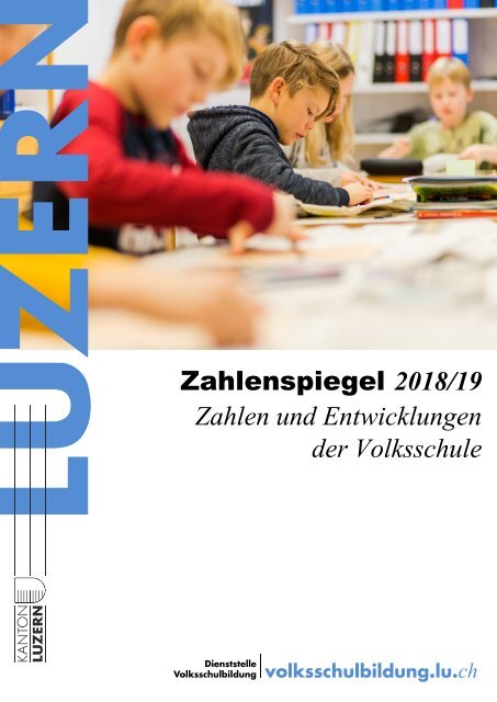 Zahlenspiegel 2018/19