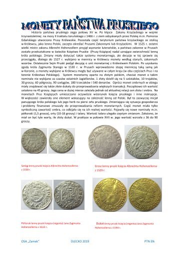 Monety państwa pruskiego