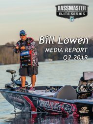 Bill Lowen Media Report - 2019 Q2