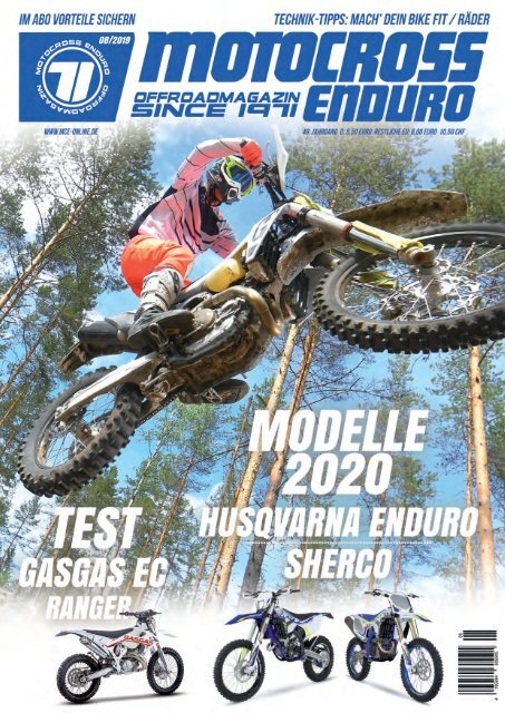 Motocross Enduro Ausgabe 08/2019