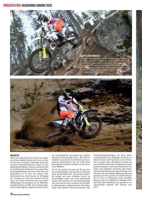   Motocross Enduro Ausgabe 08/2019