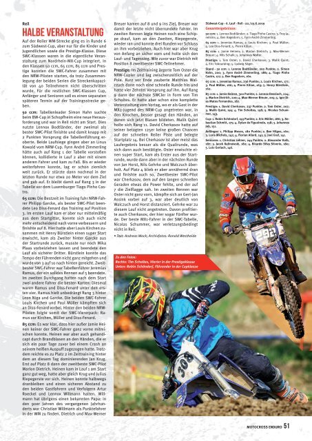   Motocross Enduro Ausgabe 08/2019