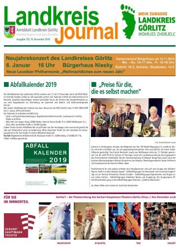  Landkreisjournal Nr. 120/2018