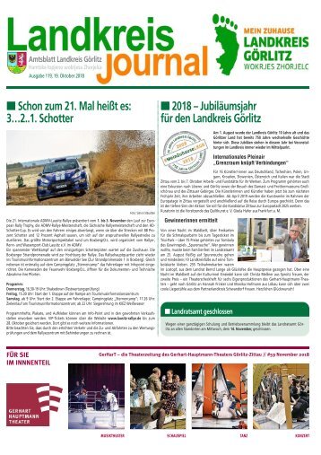Landkreisjournal Nr.119/2018