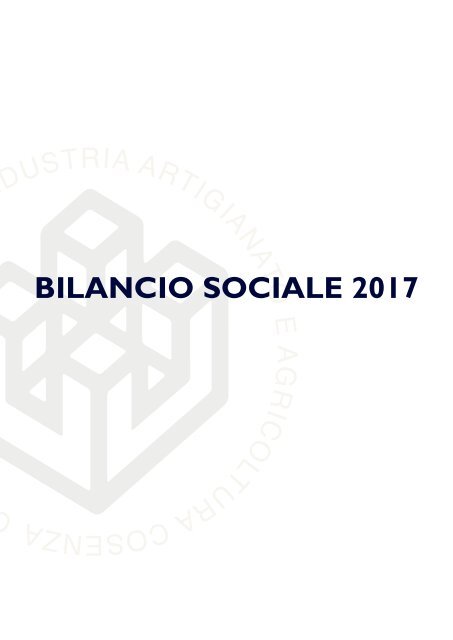 Bilancio Sociale 2017