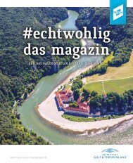 #echtwohlig - Das Magazin für das Bayerische Golf- und Thermenland 2019