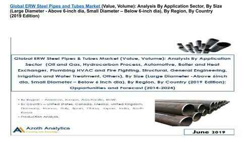 Global ERW Steel Pipes and Tubes Market