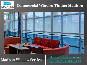 Commercial Window Tinting Madison