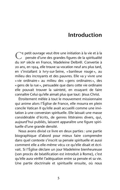 Madeleine Delbrêl (1904-1964). « Un coude-à-coude fraternel avec les incroyants et les pauvres »