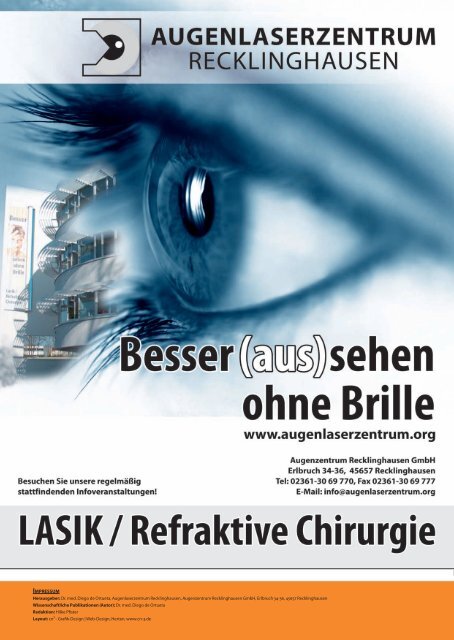 Lasik und Co - Augenlaserzentrum Recklinghausen