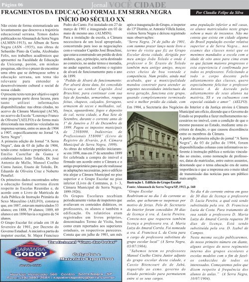 Jornal Você Cidade Serra Negra