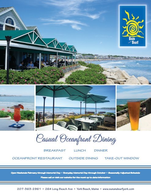 2019-2020 Southern Maine Dining Menus 