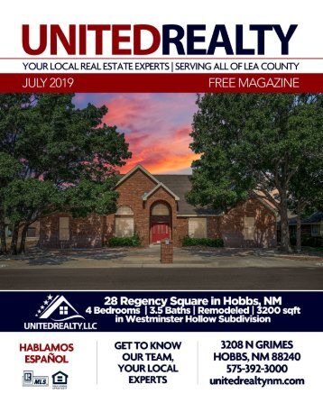 United Realty Magazine July 2019 