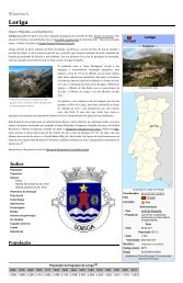 Extratos da obra de António Conde, “História concisa da vila de Loriga – Das origens á extinção do município”, no artigo sobre Loriga que ele criou na Wikipedia