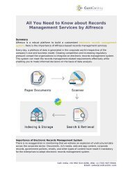 All You Need to Know about Records Management Services by Alfresco