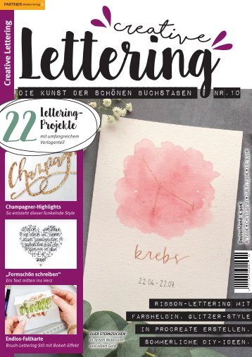 Creative Lettering - Die Kunst der schönen Buchstaben 10/2019
